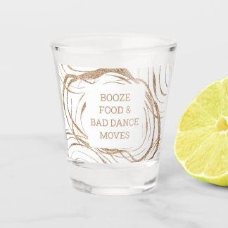 Vaso De Chupito Comida booleada y movimientos de baile malo
