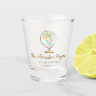 Vaso De Chupito Comienza la aventura personalizada Favor de boda d