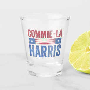 Vaso De Chupito Commie-La Harris 2024 Funny Anti Kamala Harris
