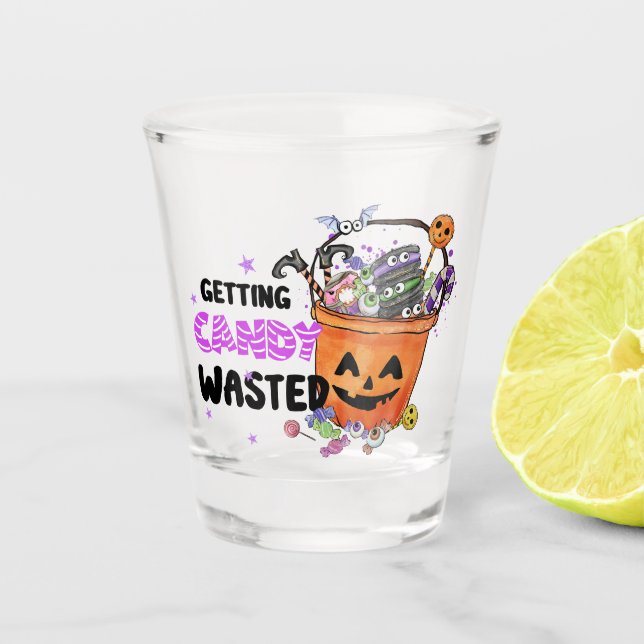 Vaso De Chupito Cómo desperdiciar dulces (Anverso)