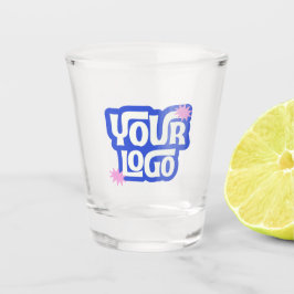 Vaso De Chupito Company Logo Branded Simple Business