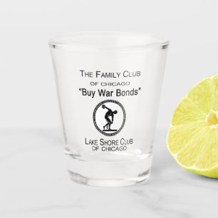 Vaso De Chupito Comprar bonos de guerra, Lake Shore Club, Chicago,