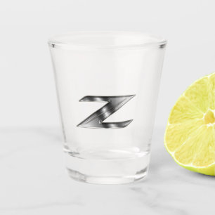 vaso de chupito con aspecto cromado 370Z