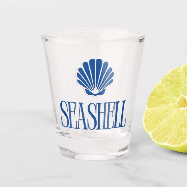 Vaso De Chupito Concha marina (Anverso)