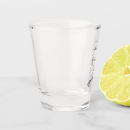 Vaso De Chupito Confía en tu brújula interior. Afirmación de autoc