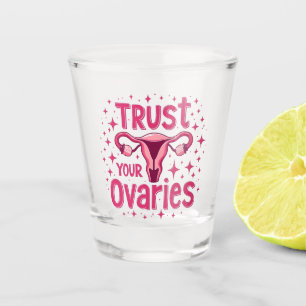 Vaso De Chupito Confíe en su conocimiento del útero ovario