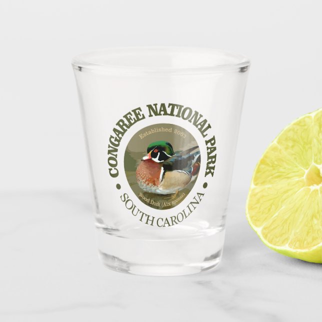 Vaso De Chupito Congaree NP (Anverso)