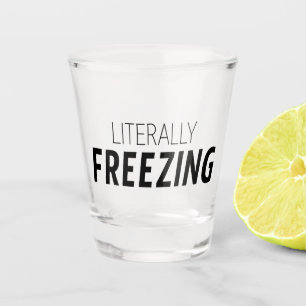 Vaso De Chupito Congelación literalmente