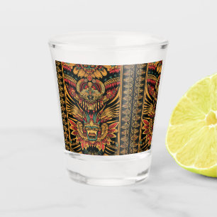 Vaso De Chupito Conmemoración del "Sueño Azteca" de la Marina Mesm