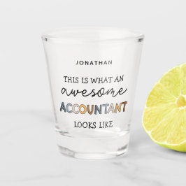 Vaso De Chupito Contador personalizado gracioso e impactante