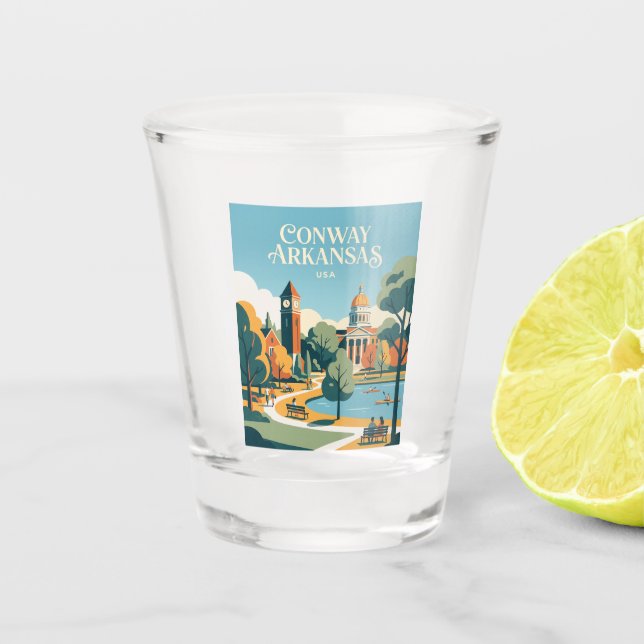 Vaso De Chupito Conway EE. UU. (Anverso)
