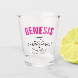 VASO DE CHUPITO COPA DE CHUPITO PARA FIESTA DE BODAS DE DAMISELA D
