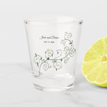 Copa de vidrio Wedding Vine