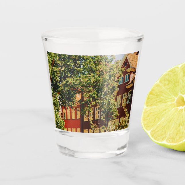 Vaso De Chupito Copenhague vibrante (Anverso)