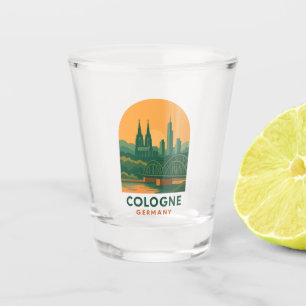 Vaso De Chupito Copo de chupito de Colonia Alemania Vintage – Euro