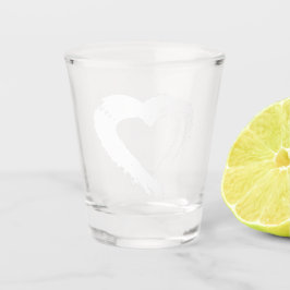 Vaso De Chupito Copo de luna corazón 