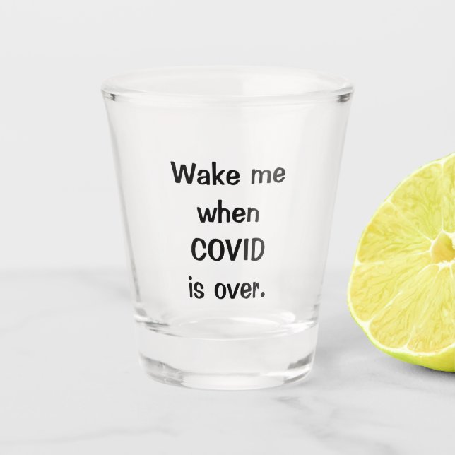 Vaso De Chupito copo de vidrio (Anverso)