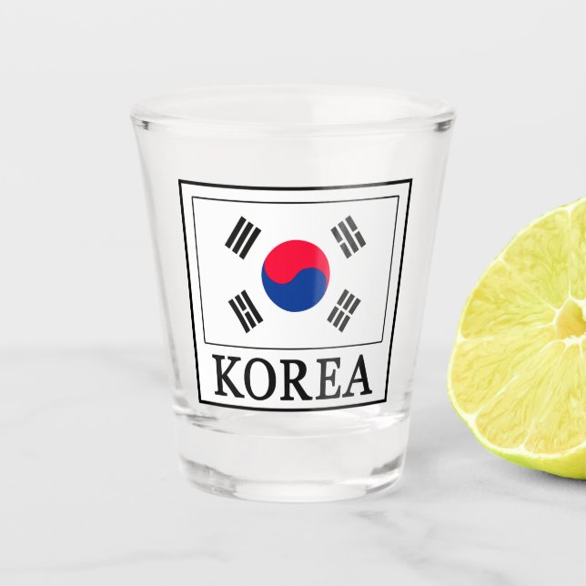 Vaso De Chupito Corea (Anverso)