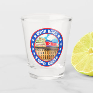 Vaso De Chupito Corea del Norte