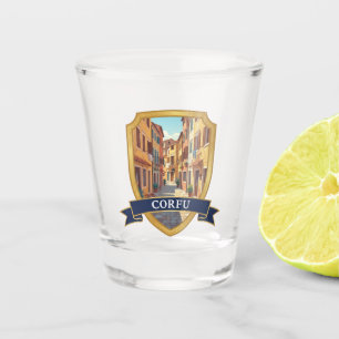 Vaso De Chupito Corfou Greece Travel