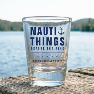 Vaso De Chupito Cosas traviesas antes de la fiesta de soltero ancl