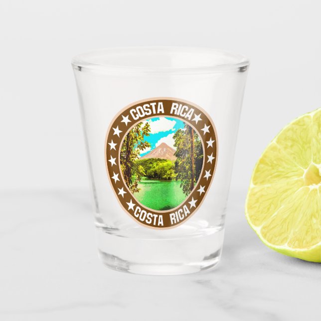 Vaso De Chupito Costa Rica (Anverso)