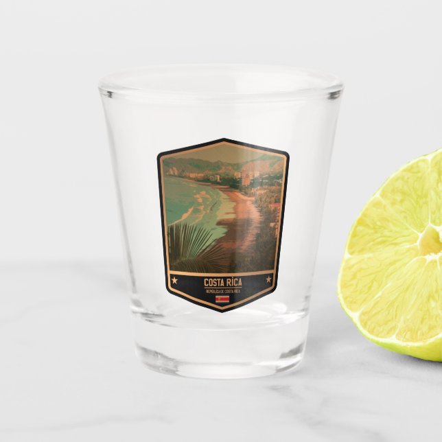 Vaso De Chupito Costa Rica (Anverso)