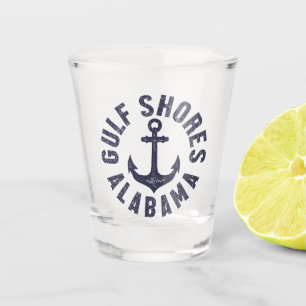 Vaso De Chupito Costas del Golfo, Alabama