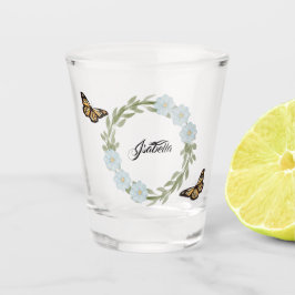 Vaso De Chupito Cottage Garden bouquet Flowers