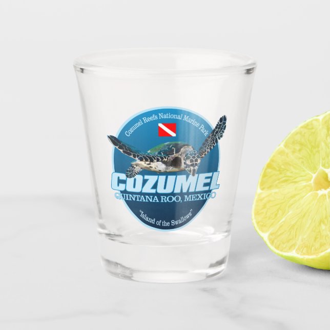 Vaso De Chupito Cozumel (DD2) (Anverso)