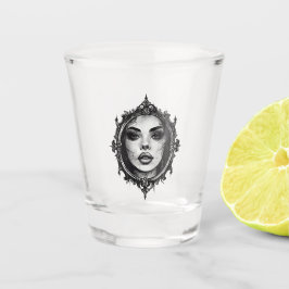 Vaso De Chupito Cracked Reflection