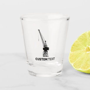 Vaso De Chupito Crane del patio