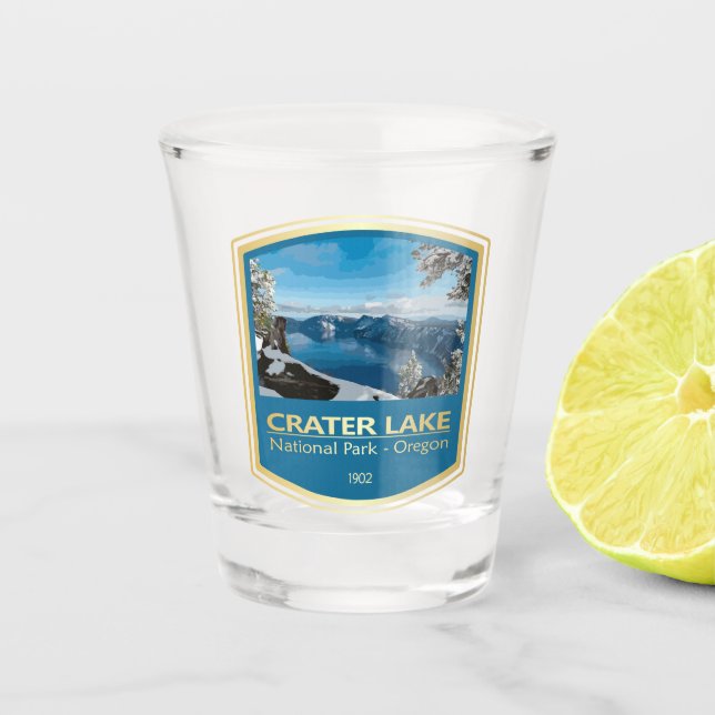 Vaso De Chupito Crater Lake NP (PF1) (Anverso)
