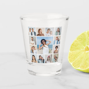 Vaso De Chupito Crea tu propio collage de 13 fotos
