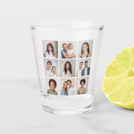 Vaso De Chupito Crea tu propio collage de 9 fotos