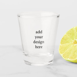 Vaso De Chupito Crea tu propio simple personalizado 1.5 oz