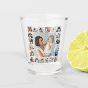 Vaso De Chupito Crear su propio Collage de fotos 21
