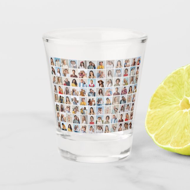 Vaso De Chupito Crear su propio Collage de fotos 96 (Anverso)