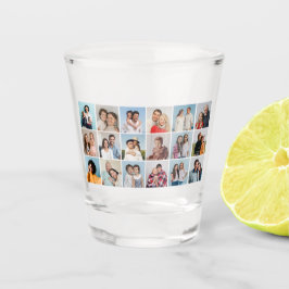 Vaso De Chupito Crear su propio Collage de fotos de 18