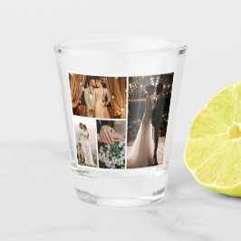Vaso De Chupito Crear su propio Collage de fotos de 4