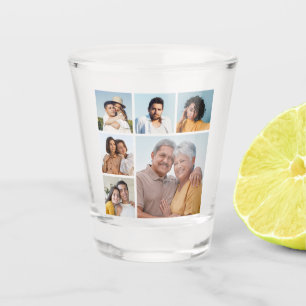 Vaso De Chupito Crear su propio Collage de fotos de 6