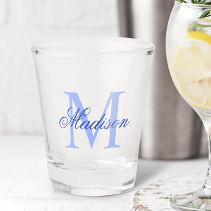 Vaso De Chupito Crear Su Propio Monograma Personalizado Y Denomina