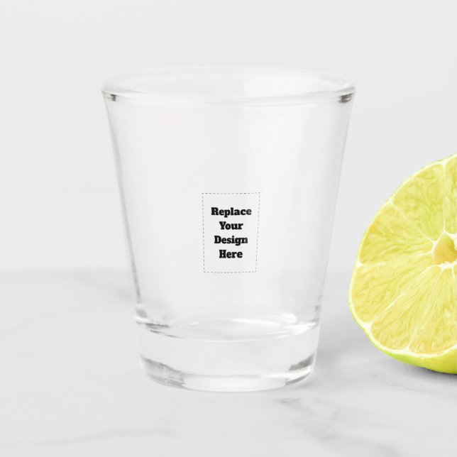 Vaso De Chupito Create Your Own white  (Anverso)