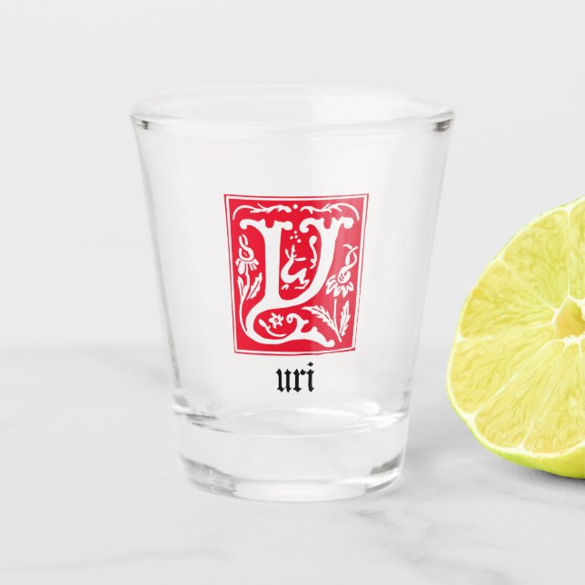 Vaso De Chupito Criaturas míticas del siglo XVI Capital decorativa (Anverso)