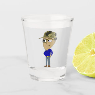 Vaso De Chupito cribado de chibi