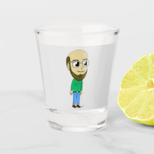 Vaso De Chupito cribado de chibi
