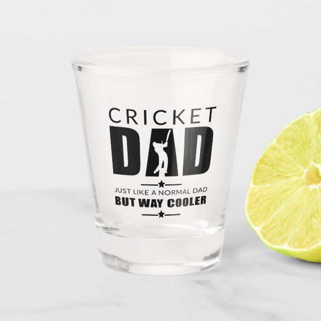 Vaso De Chupito Cricket Dad Padres Day Cricket Guay Dad  (Anverso)