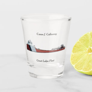 Vaso De Chupito Crimen de bala de Cason J. Callaway