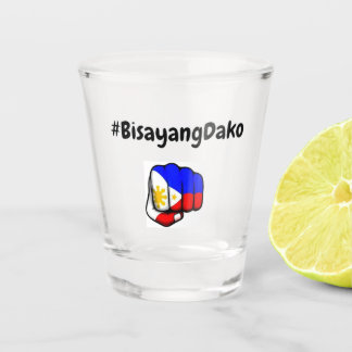 Vaso De Chupito Crimen de disparo de la bomba de puño