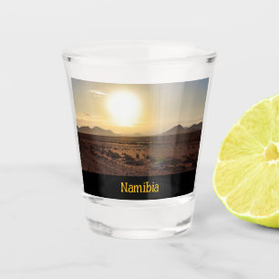Vaso De Chupito Crimen de disparo del desierto de Namib
